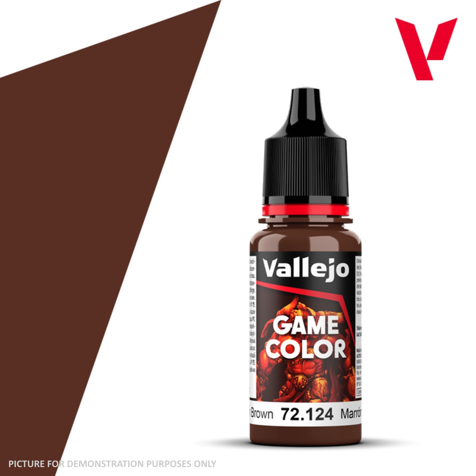 Vallejo Game Colour - 72.124 Gorgon Brown 18ml
